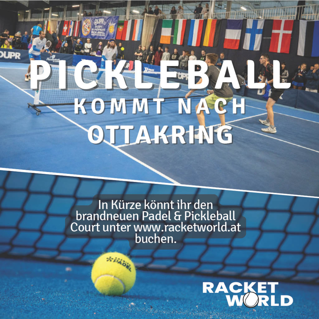 PICKLEBALL KOMMT NACH OTTAKRING